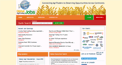 Desktop Screenshot of globalagritradingjobs.com