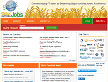 Tablet Screenshot of globalagritradingjobs.com